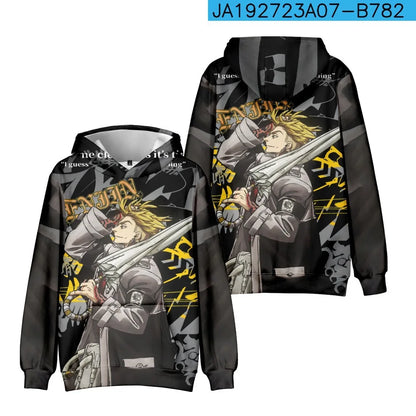 Gachiakuta: 3D Print Hoodies Men Women Casual Fashion Oversized Sweatshirts Hoodie Male Pullovers Tracksuit Clothing