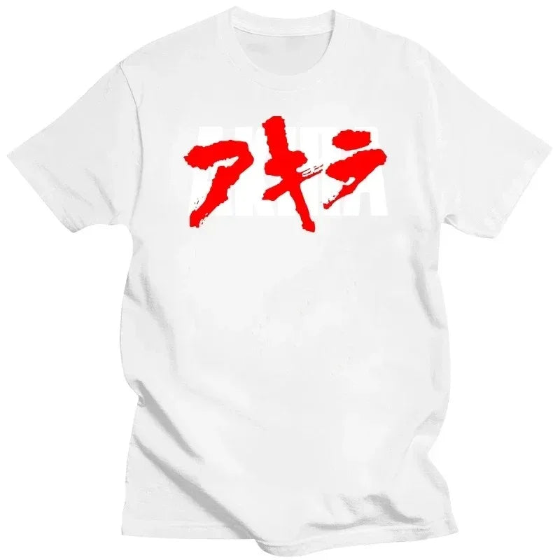Akira: Manga T-shirt  Women Anime Neo Tokyo  Movie Science Fiction Shotaro Kaneda Y2K TOP Tshirt Washed Vintage T Shirts Male Top