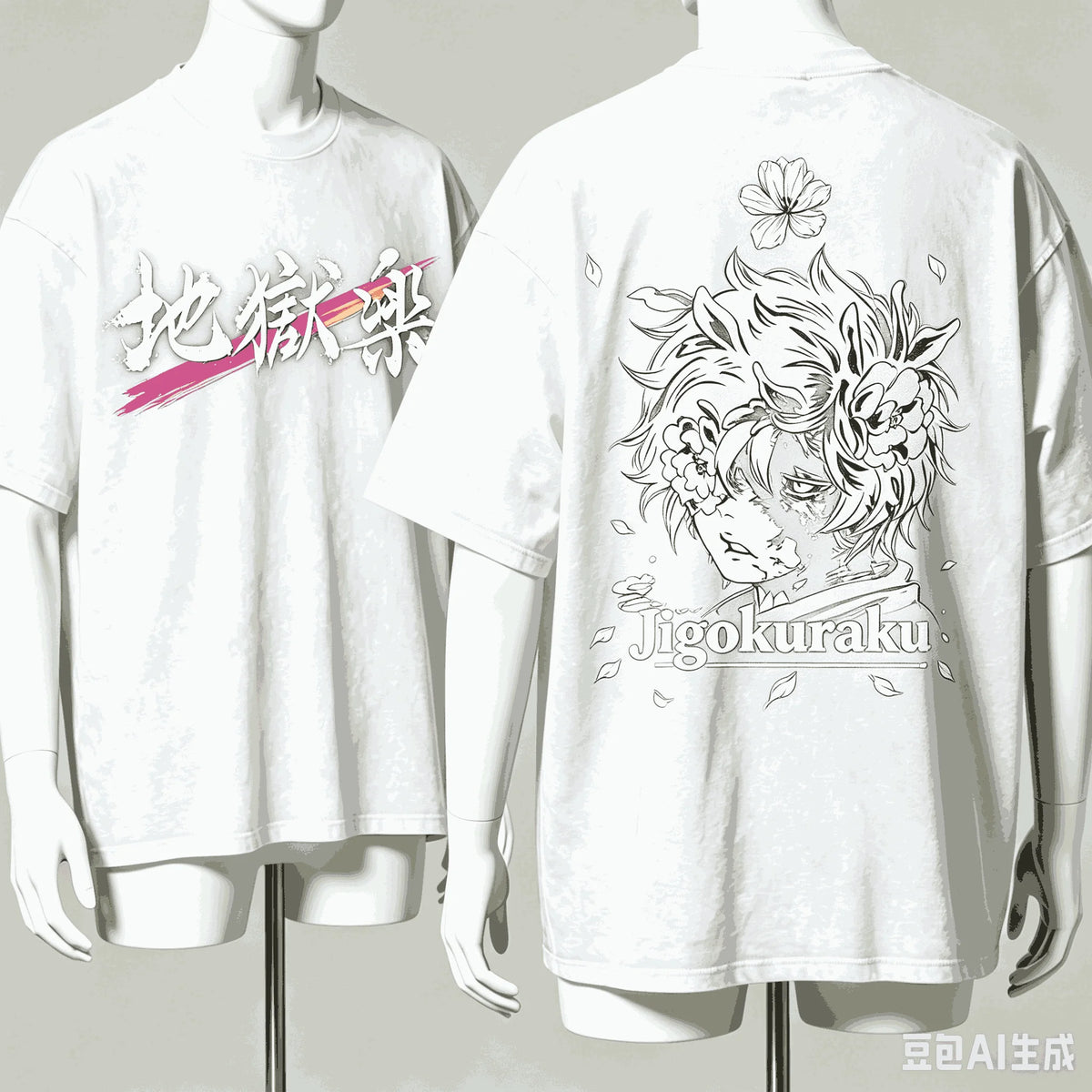 Hell's Paradise: Lover T-shirt Harajuku Cotton New Model High Street Retro Fashion Oversized Unisex hot product Comfortable