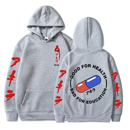 Akira Print: Sweatshirts  Unisex Fashion Sweatshirt Oversized Hoodie long Sleeves Pullover Coat