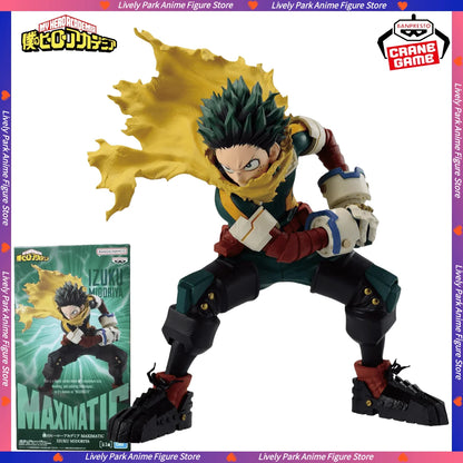 My Hero Academia: BANDAI Original Anime  MAXIMATIC Midoriya Izuku Action Figures PVC Model Collectible Statue Toys For Kids Gifts