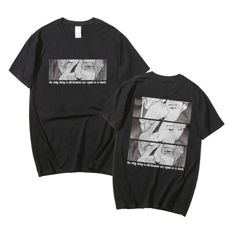Vinland Saga: New Men T-shirt Anime Monster Naoki Urasawa T Shirt  Tshirt The Onlg Thing Is All Humans Are Equal In Is Denth Tees