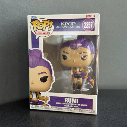 KPop Demon Hunters: Derpy with Sussie (Glow)Figure Funko Pop! #2260 Official Authentic Limited Edition Figures KPop Fans Gift Toy
