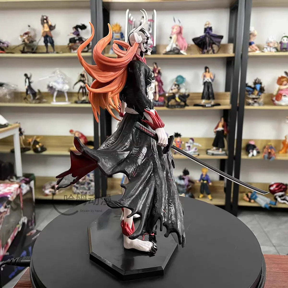 Bleach: Hollow Ichigo 34cm Gk Anime Figure Pvc Statue Action Figurine Model Collection Doll Room Desk Decoration Toys Kids Gi