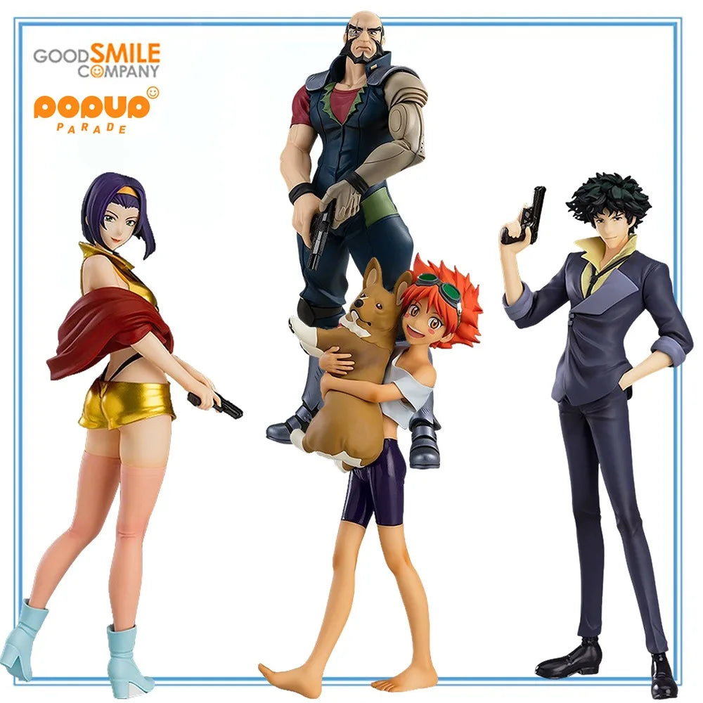 Cowboy Bebop: 100% Original in Stock Good Smile Company Pop Up Parade Jet Black Faye Valentine Spike Spiegel Edward Wong Ein