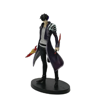 Solo Leveling Up Shadow Monarch Anime Figure Cha Hae-In Action Figure Q Version Igris/Beru Figurine PVC Collection Toys Gift