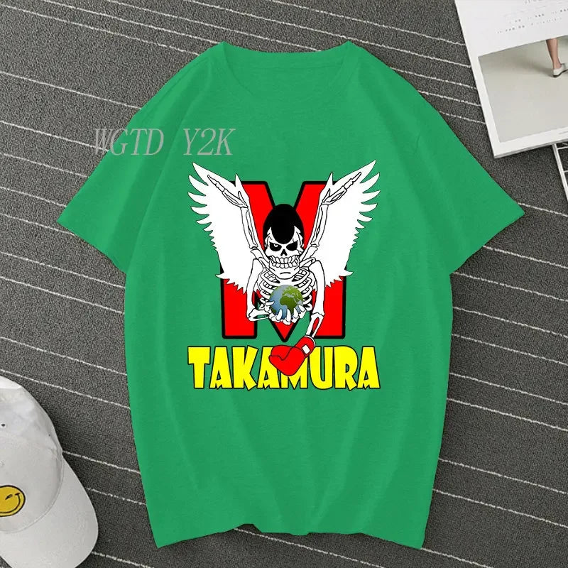 Hajime No Ippo: Kamogawa Boxing Gym T Shirt Unisex Casual Makunouchi Takamura Graphic T-Shirts Clothing Harajuku Streetwear