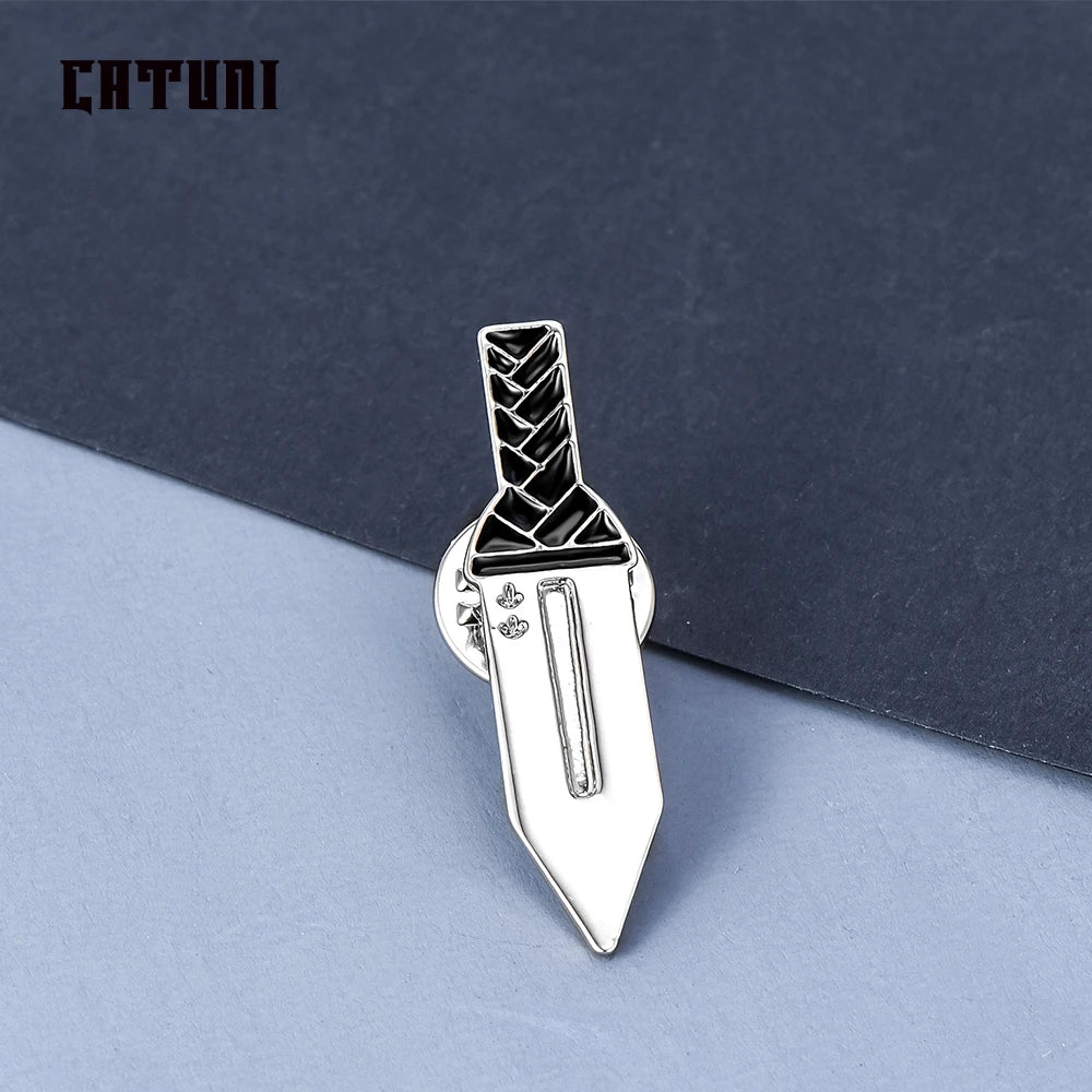 Vinland Saga: Catuni Pin Brooch Manga TV Bag Lapel Backpack Badge Accessories Birthday Gift for Fans