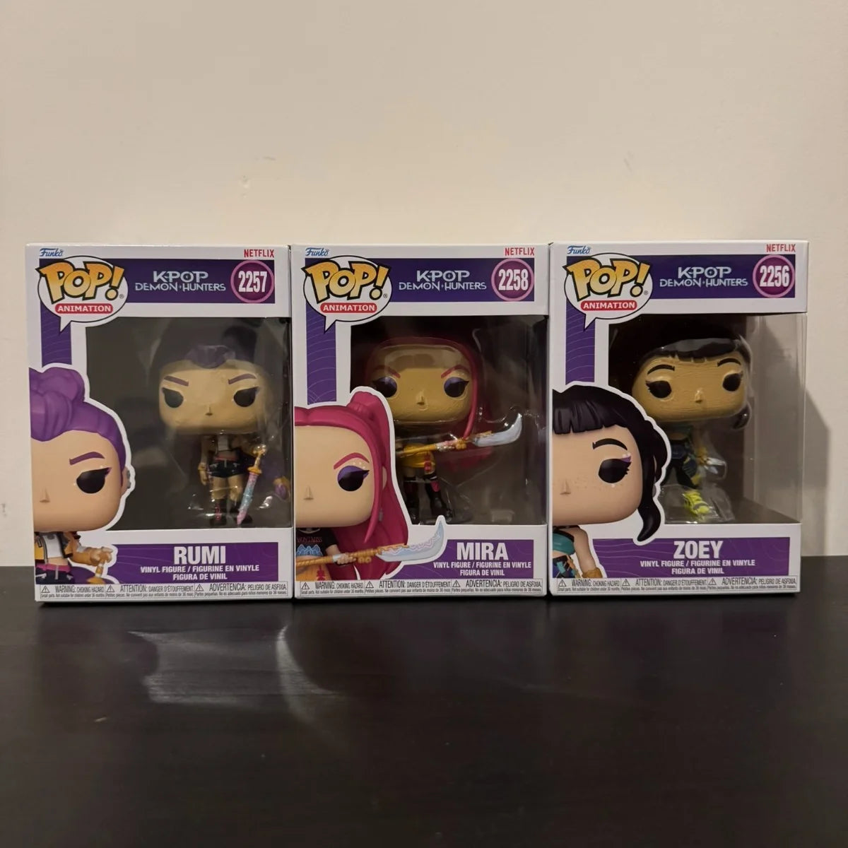KPop Demon Hunters: Derpy with Sussie (Glow)Figure Funko Pop! #2260 Official Authentic Limited Edition Figures KPop Fans Gift Toy