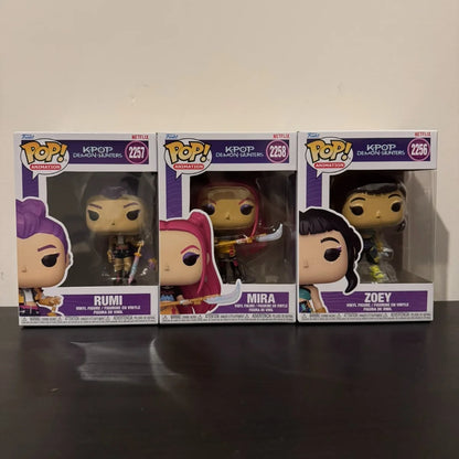 KPop Demon Hunters: Derpy with Sussie (Glow)Figure Funko Pop! #2260 Official Authentic Limited Edition Figures KPop Fans Gift Toy