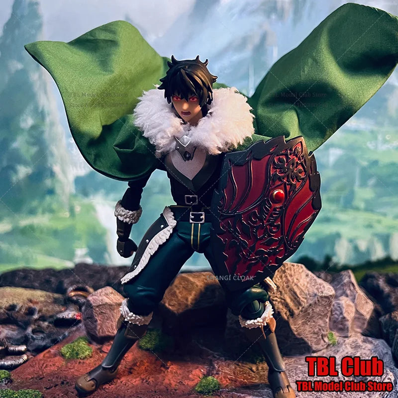 The Rising of the Shield Hero:: 1/12 Scale Male Clothes Cape Rising of the Shield Hero Naofumi Iwatani Japanese  Anime For figma 6-inch Action Figure Soldier