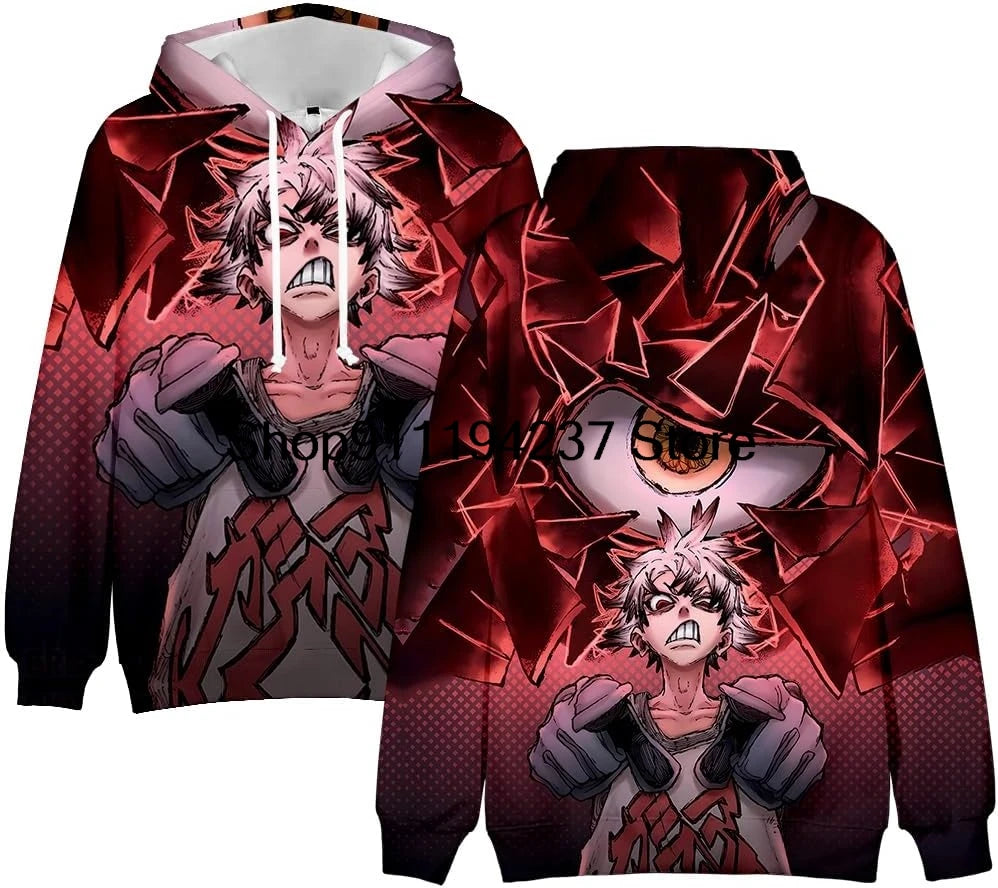 Gachiakuta: Hoodie Manga Long Sleeve Streetwear Women Men Hooded Sweatshirt 3D Clothes