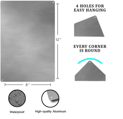 Afro Samurai: Anime Poster Metal Tin Sign Wall Decor Signs,Art Decor Metal Plaque