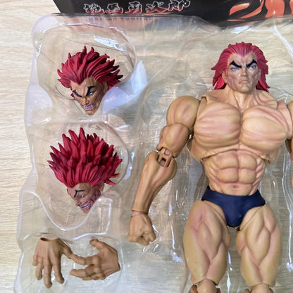 Baki: Hanma Son Of Ogre Action Figure Hanma Yuujiro Figurine Ko Fighting PVC Collection Anime Yujiro Figures Model Toys Gifts