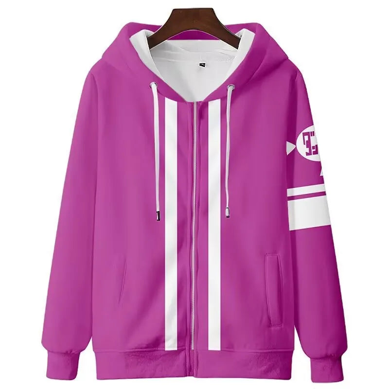 Dandadan:  Momo Ayase Cosplay Hoodie Unisex 3D Printed  Okarun Costume Hooded Fashion Coat for Spring Autumn