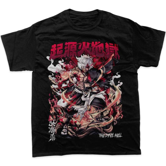 Hell’s Paradise: Gabimaru Anime Graphic T-Shirt Men's 2026 Summer Fashion Oversize Street Casual Y2K Top Streetwear Clothing