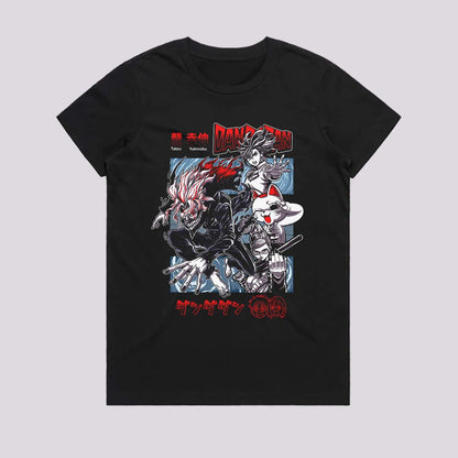 Dandadan: Okarun T-shirt Evil Eye Season 2 Graphic Men Women Anime Manga Oversized Y2k T-shirt High Quality Casual Loose Top Tee