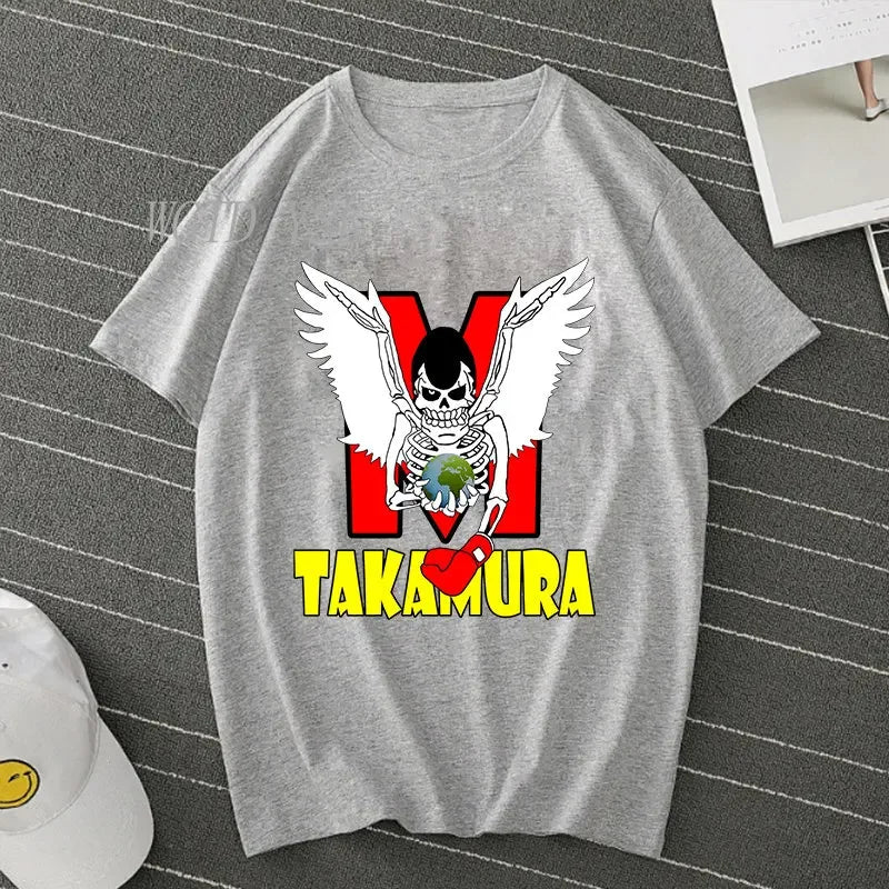 Hajime No Ippo: Kamogawa Boxing Gym T Shirt Unisex Casual Makunouchi Takamura Graphic T-Shirts Clothing Harajuku Streetwear