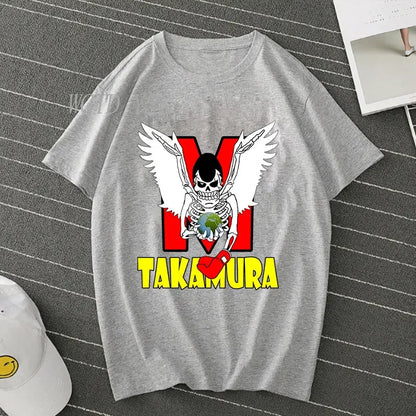 Hajime No Ippo: Kamogawa Boxing Gym T Shirt Unisex Casual Makunouchi Takamura Graphic T-Shirts Clothing Harajuku Streetwear