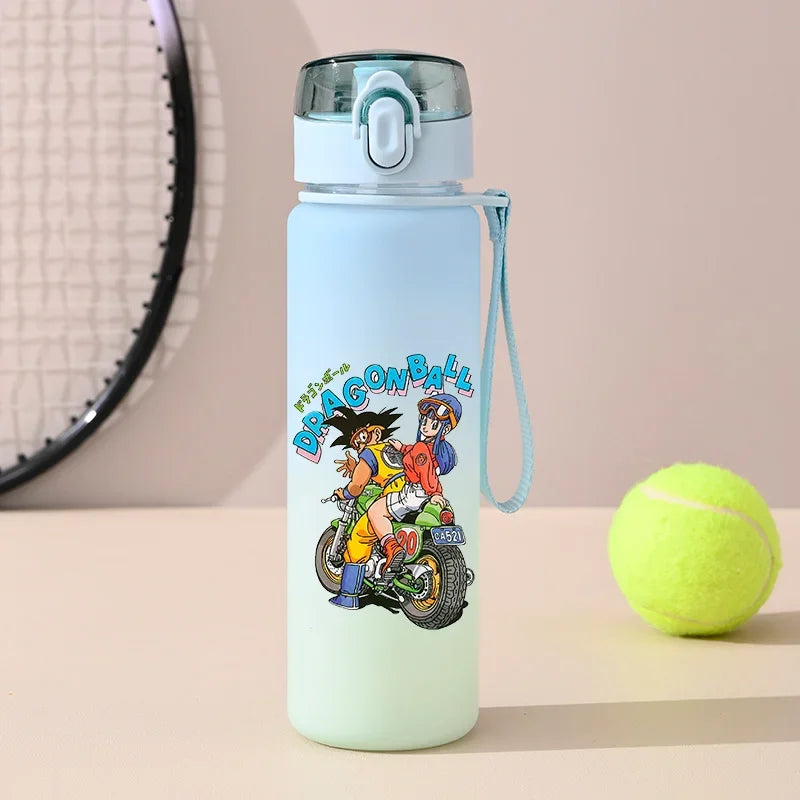 Dragon Ball : 550ml Son Goku SaiyanOutdoor Sports Portable Large Capacity Water Bottle Drinking Water Cup Holiday Childrens Gifts
