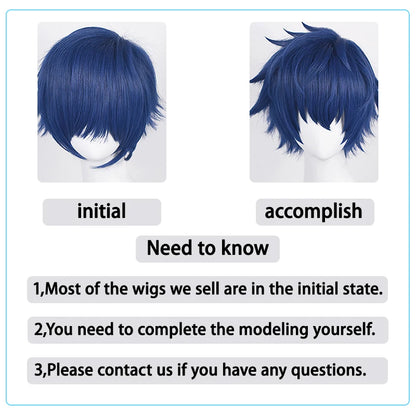 Kaiju No. 8: Hoshina Soshiro Cosplay Cosplay Costumes Jacket Pants Soshiro Hoshina Suit Wig Halloween Carnival Cos Adult Men
