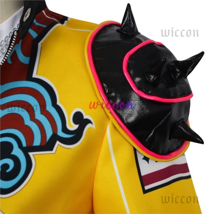 KPop Demon Hunters:  Huntrix Rumi Cosplay KPOP Group Stage Cosplay Print Pattern Uniform Halloween Party Sexy Outfit For Woman