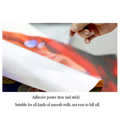 Erased: Poster Wall Art Print Decorative Mural Home Decor Gift Unframed
