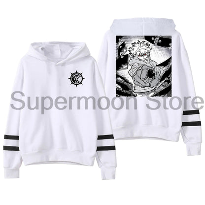 Gachiakuta: Rudo Merch Hoodie Pocketless Parallel Bars Sleeve Streetwear Women Men Hooded Sweatshirts