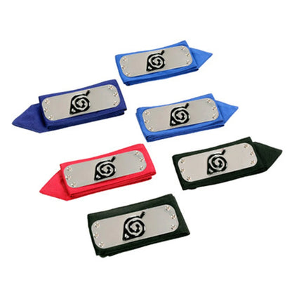 Naruto:  Itachi Sasuke Kakashi Namikaze Minato Sakura Hinata Official Authorization Cosplay Ninja Headband Hairwear
