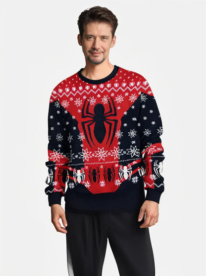 Spider-Man -- Wonder Woman: Ugly Christmas Sweater