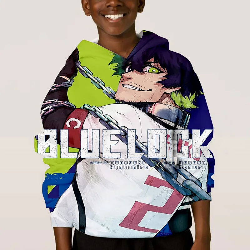Blue Lock: Men's Sweatshirt Teen Popular Hoodie New Fashion Hoodied Unisex Sports Long Sleeves Y2k Harajuku Manga Hoodies