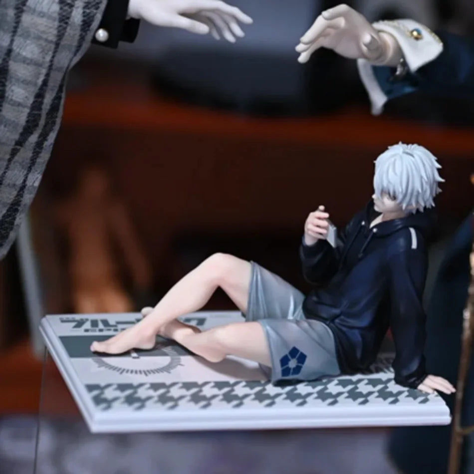Blue Lock Nagi Seishiro Anime Figure Sitting Figurine PVC Collectible Model Kids Doll Toys Gifts