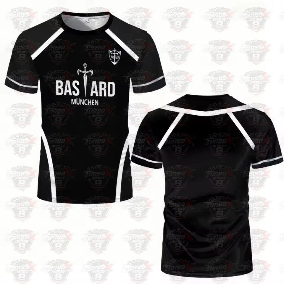 Blue Lock: Anime Shirt Black And White Maillot Men's Football T-shirt Kaiser Isagi Training Breathable Sports Men's T-shirt