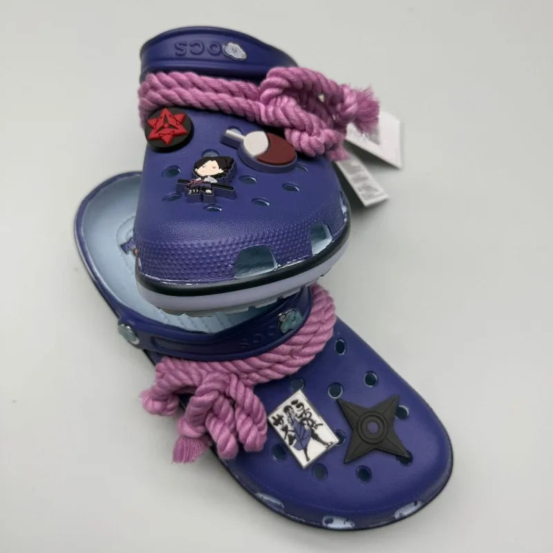 Naruto:  Kakashi Itachi Anime Slippers Outdoor Travel Beach Sandals Gift Men Non-Slip Home Shoes Slipper Cartoon Sasuke Cave Shoes