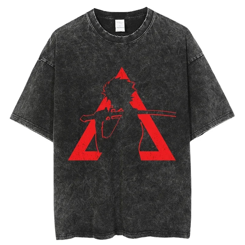 Samurai Champloo :T-Shirt Print T Shirt Fashion Hip Hop T-Shirts Streetwear Summer Casual Tops Unisex