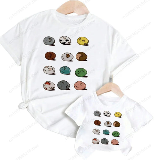 Fruits Basket: Kawaii Kyo Sohma Cartoon Fashion T T-shirt Kids Summer O-Neck Tops Tshirt