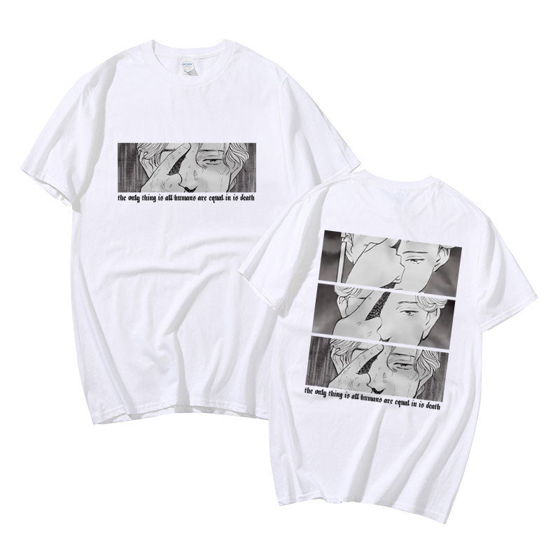 Vinland Saga: New Men T-shirt Anime Monster Naoki Urasawa T Shirt  Tshirt The Onlg Thing Is All Humans Are Equal In Is Denth Tees