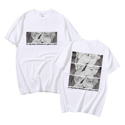 Vinland Saga: New Men T-shirt Anime Monster Naoki Urasawa T Shirt  Tshirt The Onlg Thing Is All Humans Are Equal In Is Denth Tees