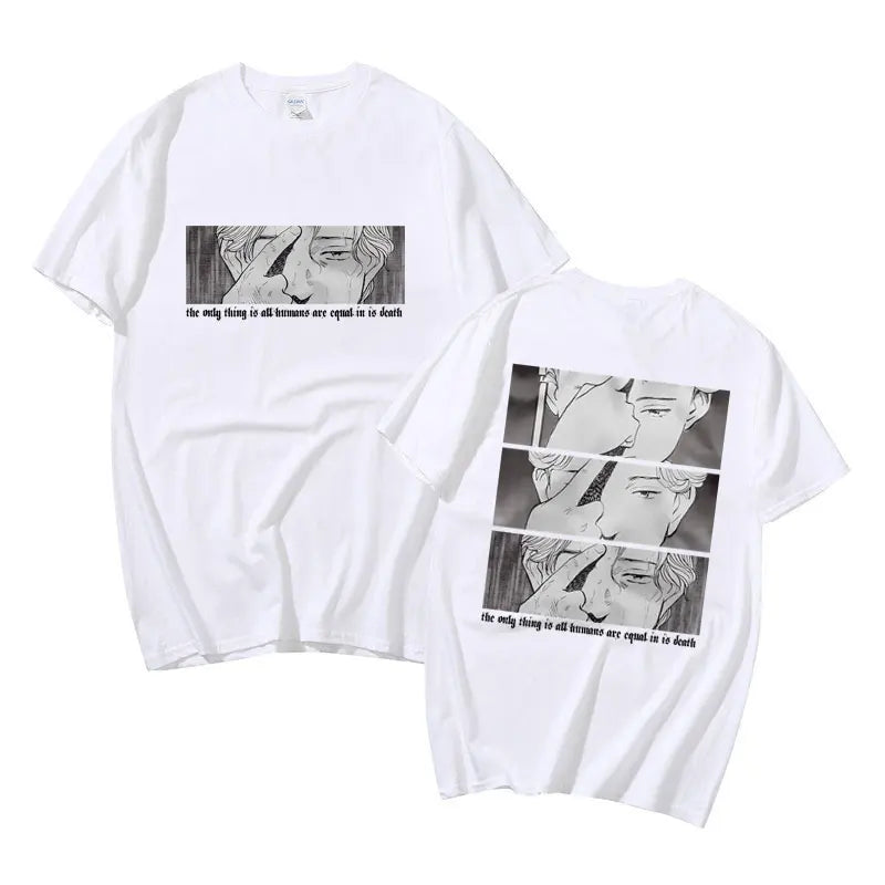 Vinland Saga: New Men T-shirt Anime Monster Naoki Urasawa T Shirt  Tshirt The Onlg Thing Is All Humans Are Equal In Is Denth Tees