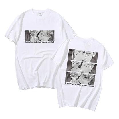 Vinland Saga: New Men T-shirt Anime Monster Naoki Urasawa T Shirt  Tshirt The Onlg Thing Is All Humans Are Equal In Is Denth Tees