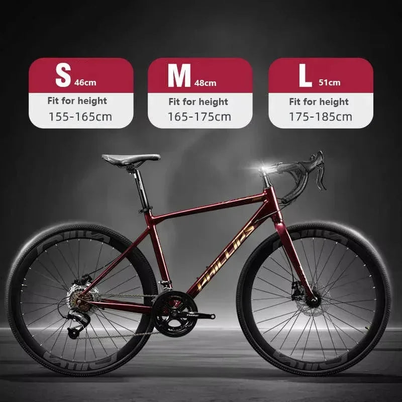 Yowamushi Pedal: 700c Aluminium Alloy Racing Road Bicycles Super light Gravel Road Bickes City Commuting Variable Speed Bicycle 27/30 Speed Bike