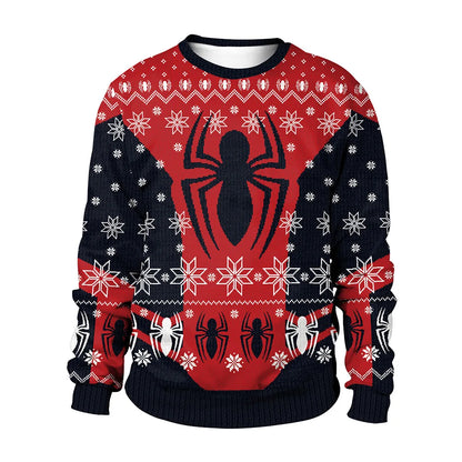 Spider-Man -- Wonder Woman: Ugly Christmas Sweater