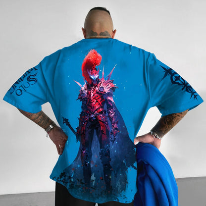 Solo Leveling: Official Anime T-Shirt - Licensed Cotton Oversized Y2K Streetwear for Otaku, Casual Wear & Comic Conventions