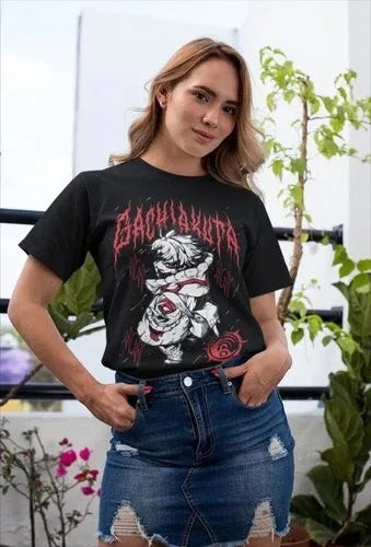 Gachiakuta: Anime Manga Graphic T-shirt Oversized Y2k T-shirt Casual Cotton High Street Harajuku  Clothing