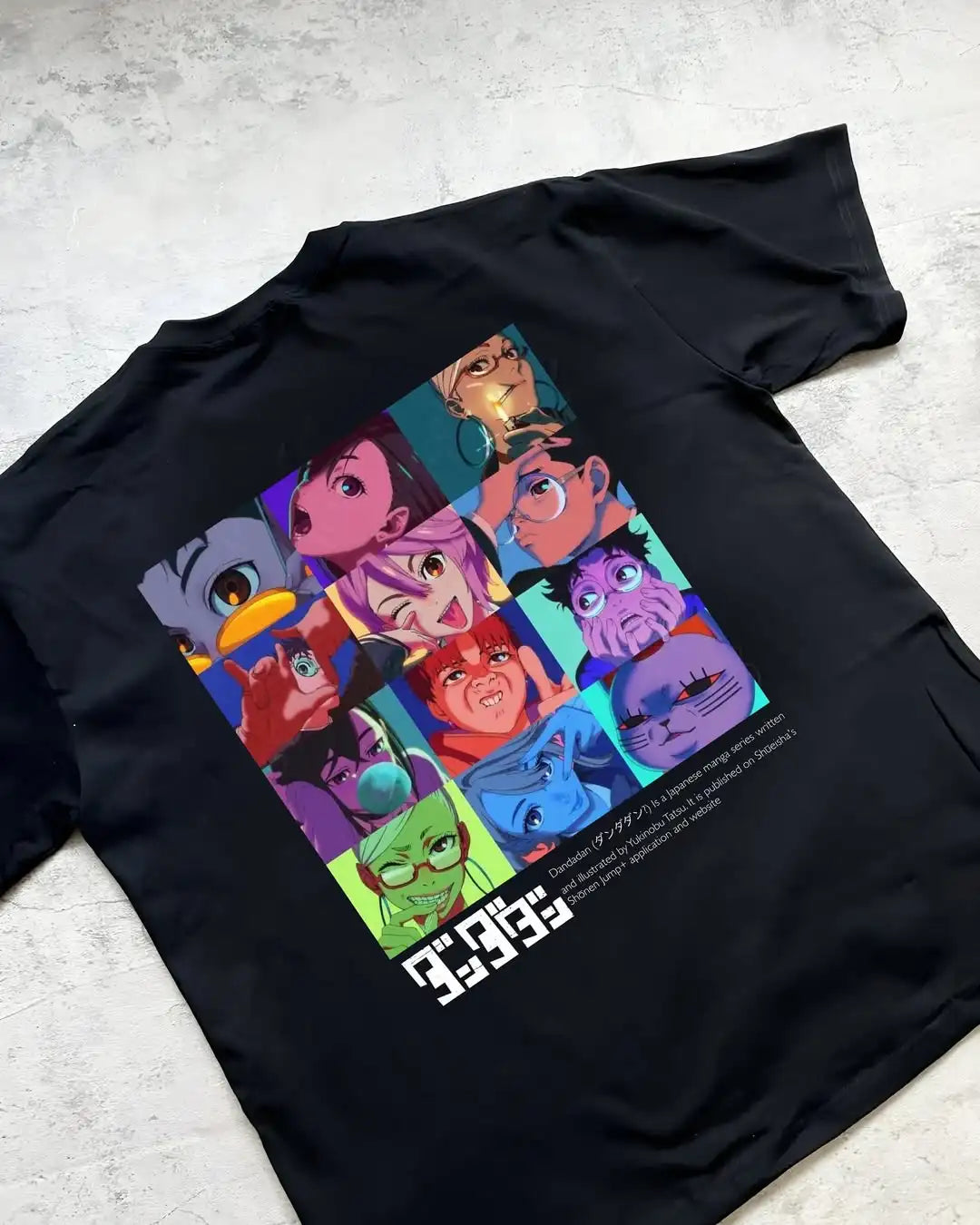 Dandadan: T-Shirt Women Men Oversized Y2k Short Sleeve Funny Anime Pure Cotton Casual Harajuku Streetwear Female Male Clothing