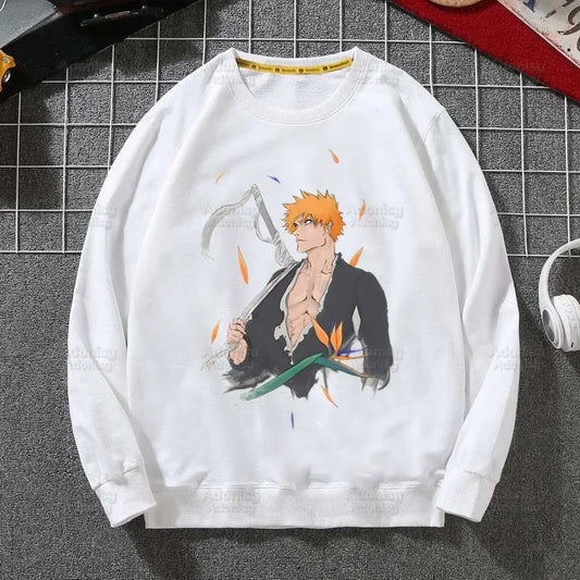 Bleach: Kurosaki Ichigo Autumn Pullover Sweatshirts
