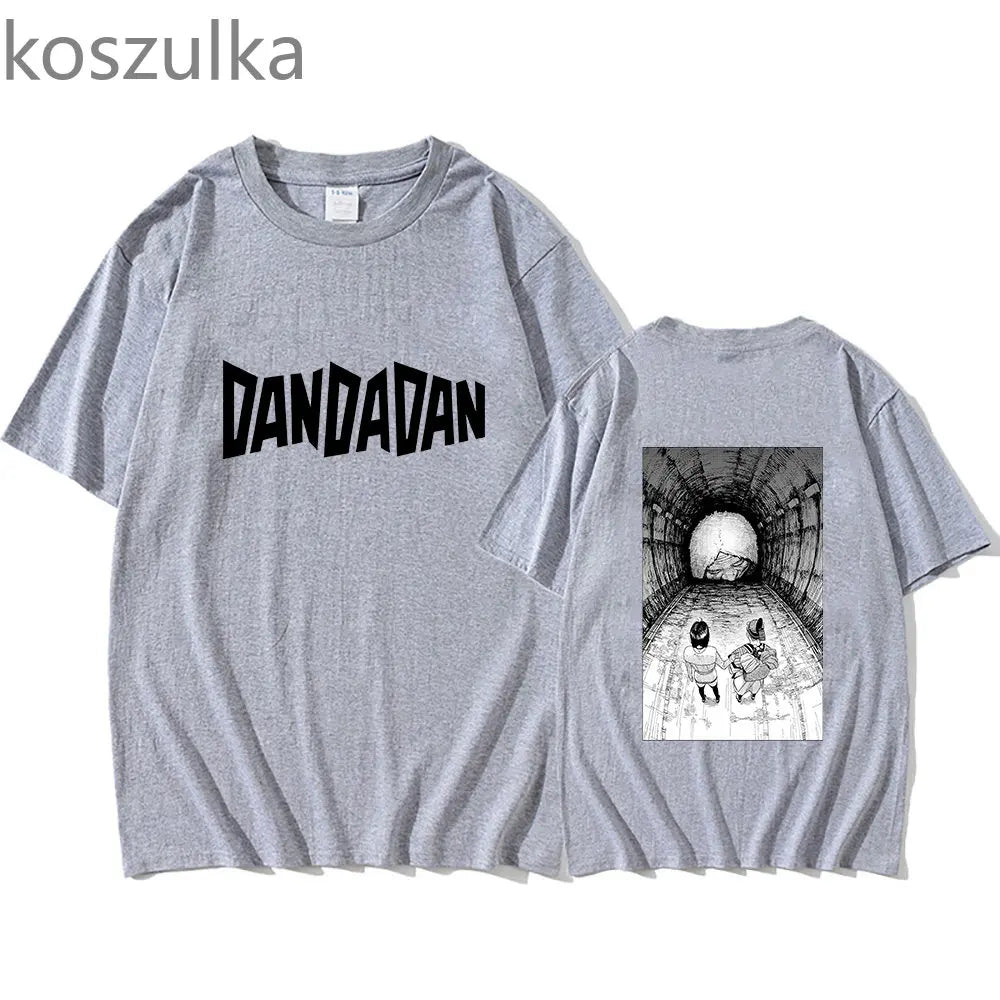 Dandadan: Takakura Ken T-shirts Japanese Characters Tshirts 100% Cotton High Quality T Shirts Sense Of Design