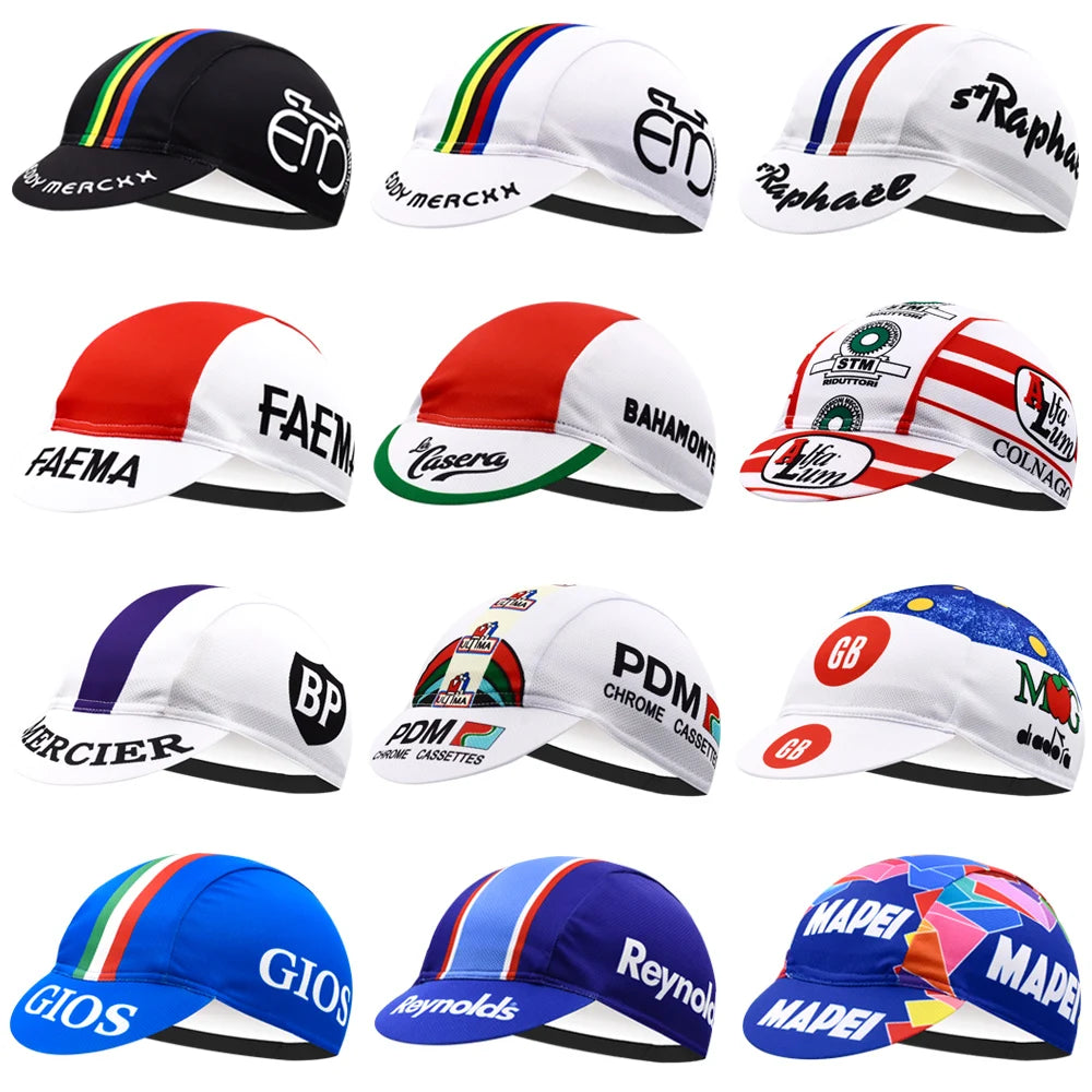 Yowamushi Pedal: Retro Men's Summer Cycling Hat Classic Bike Mountain Racing Bicycle Hat