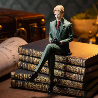 SPY x FAMILY :Figure Twilight Sitting Posture Noodle Press Model Manga Statue Kawaii Anime Figure Collection Doll Gift