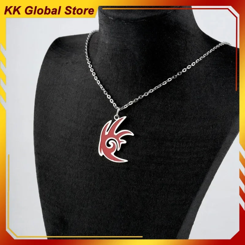 Sonic the Hedgehog: Shadow Hedgehog Anime Game Figure Necklace Sonics Cartoon Peripherals Symbol Pendants Cospaly Decorate Birthday Gift Toy Kid